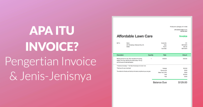 invoice adalah apa itu invoice