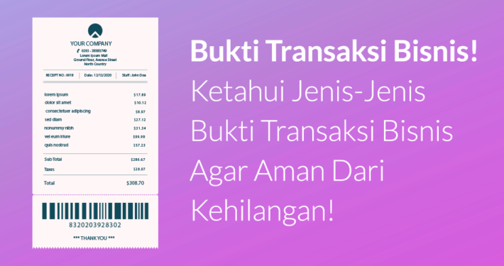 bukti transaksi